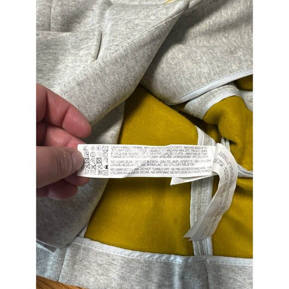 Zara Basic Womens Heather Gray Blazer Jacket With Pockets & Button Front Size M - Picture 12 of 14